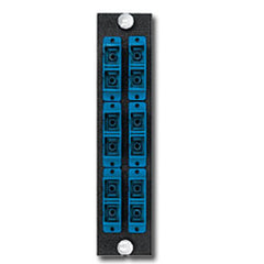 Leviton APLB6-SDS LightSpace 6-Pack SC Duplex 12 Fiber Plate