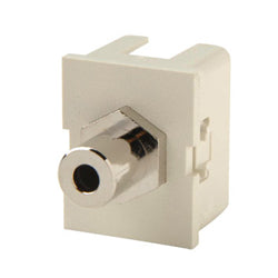 Legrand - Ortronics OR-63700069 TracJack Module, 3.5 mm Stereo Jack, F/F, 180 Degree Exit (Package of 20)