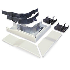 Legrand - Wiremold V2411DFO 2400D Series™ Raceway Radiused Divided Flat Elbow