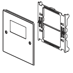 Legrand - Wiremold 4000® Series Two-Gang Overlapping Cover Rectangle Opening