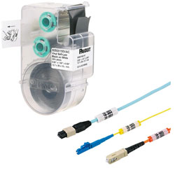 Panduit® T050X000CBC-BK P1 Vinyl Cloth Continuous Tape Cassette