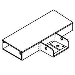 Legrand - Wiremold S4015 S4000® Series Stainless Steel Tee