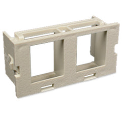Legrand - Wiremold CM2-U2KEYA CM Series™ 2A Dual Flushmount Unloaded Keystone Module