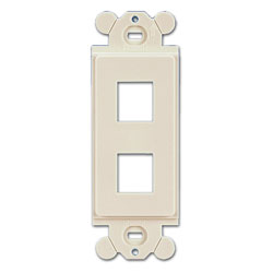 Panduit® NK2RMF NetKey Screw Mount "106" Duplex Module Frame