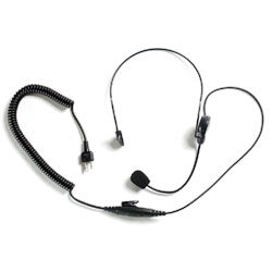 Impact Radio Accessories PBH-1-NC Platinum Series Behind the Head Single Muff Headset with Noise Cancelling Microphone