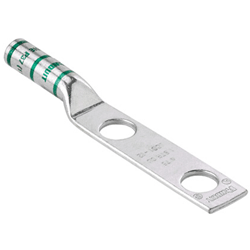 Panduit® LCC8-10A-L Two-hole Long Barrel Lug 8 AWG Wire, 10 Stud Hole
