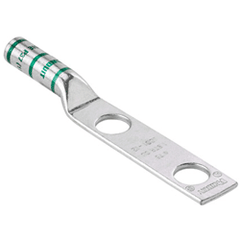 Panduit® LCC8-10A-L Two-hole Long Barrel Lug 8 AWG Wire, 10 Stud Hole
