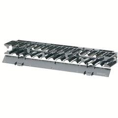 Panduit® NCMHF1 Horizontal Network Cable Manager, 1U