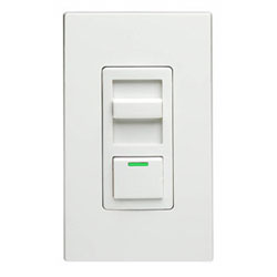 Leviton IPX12-70Z IllumaTech 1200VA-277VAC Fluorescent Slide Dimmer