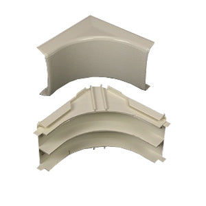 Legrand - Wiremold 2317DFO 2300D Series Radiused Divided Internal Elbow