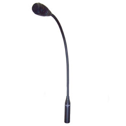 Astatic 727-18 18" Dynamic Cardioid Mini-Gooseneck Microphone with Internal Shock Suppression