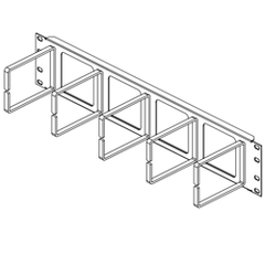Legrand - Ortronics OR-60400426 Cable Management Panel