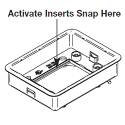 Legrand - Wiremold 880MPA 880MP Series Nonmetallic Floor Box Adjusting Ring
