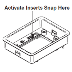 Legrand - Wiremold 880MPA 880MP Series Nonmetallic Floor Box Adjusting Ring