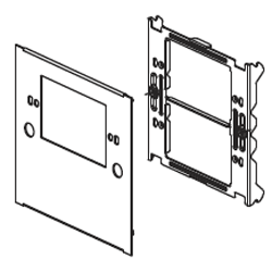 Legrand - Wiremold G4047C-1 One-Gang Overlapping Device Plate