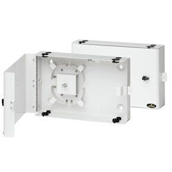 Leviton CPS12-STD LightSpace Single Door Empty CPS Series 12 Fiber Tray Customer Premise Splice Enclosure