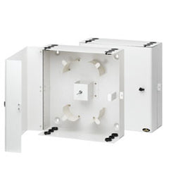 Leviton CPS48-STD LightSpace Single Door Empty CPS Series 48 Fiber Tray Customer Premise Splice Enclosure