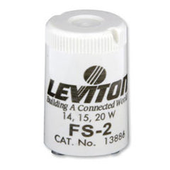 Leviton 13886 FS-2 15-20 Watt Fluorescent Starter