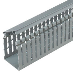 Panduit® HN1-5X2 Type HN Hinged Cover Narrow Finger Slotted PVC Wiring Duct (6')