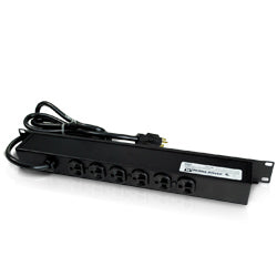 Legrand - Wiremold R5BZ20 Rack Mount Plug-In Outlet Center Unit with Perma Power® Computer Grade Surge Protection