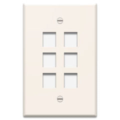 Legrand - On-Q WP3300-WH Single Gang Oversized Wall Plate