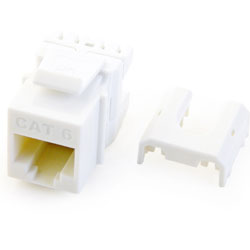 Legrand - On-Q WP3476 RJ45 Cat6 Quick Connect Keystone Insert