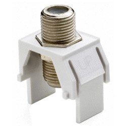 Legrand - On-Q WP3479 Non-Recessed Nickel F-Connector
