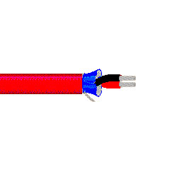 Belden 82760 18 AWG Stranded Multi-Conductor Plenum Single-Pair Cable with Natural Flamarrest Jacket