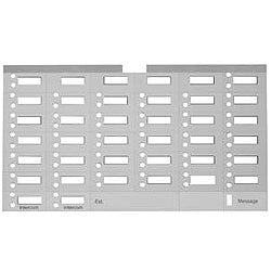 Avaya 30080-DESI-PAPER Partner Designation Paper Strip for 34 Button Display Euro Style Series 1