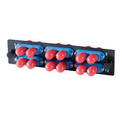 Legrand - Ortronics OR-OFP-STD08AC ST Duplex Single-mode Adapters with Ceramic Alignment Sleeves
