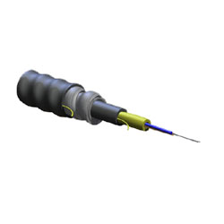 Corning 002E8F-31131-A1 FREEDM One Tight-Buffered Interlocking Armored Riser Cable