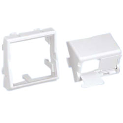 Panduit® CFPFS2S 1 1/2 Size Sloped Shuttered Module Insert