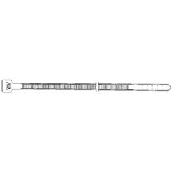 3M B8NT18-C 8" Cable Tie Wrap (Package of 100)