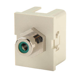 Legrand - Ortronics OR-63700086 TracJack RCA Green Female to