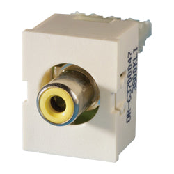 Legrand - Ortronics OR-63700047 TracJack Module Yellow Phono/RCA to 110