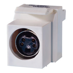Legrand - Ortronics OR-KSSV S-Video Keystone Module, (4-pin DIN) to 110 (Package of 20)