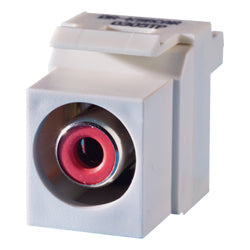 Legrand - Ortronics OR-KSRCAR TechChoice Keystone RCA Module to 110 Termination, Red