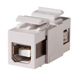Legrand - Ortronics OR-KSUSBAB Keystone, USB Type A-B, Feed-Thru, Reversible