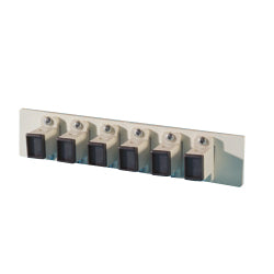 Legrand - Ortronics OR-62100052 Bottom Adapter Plate, 6-MT-RJ Duplex (12 Fibers) Multimode, Beige Adapters