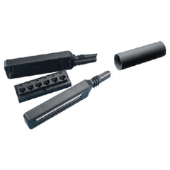 Legrand - Ortronics OR-JP5E6U Clarity 5E 6-Port Jak-Pak Kit, T568A/B, Category 5e, 6-port/110 Module