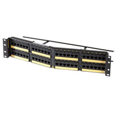 Legrand - Ortronics OR-PHA6AU48 Clarity 6A/10G Angled Patch Panel