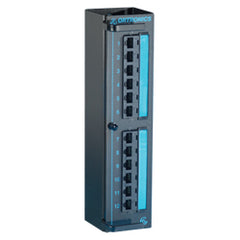 Legrand - Ortronics OR-PMP5E12H Clarity 5E Modular to 110 High Density Mini Patch Panel with Six-Port Modules