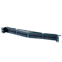 Legrand - Ortronics OR-PHA5E6U24 Angled Clarity 5E Modular to 110 Patch Panel
