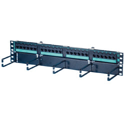 Legrand - Ortronics OR-PHD5E6U24HM Clarity 5E Patch Panel with Hinged Cable Management and Six-Port Modules