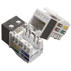 Allen Tel AT10G 10Gb Category 6A Jack Module
