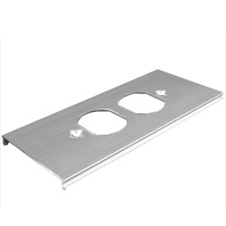 Legrand - Wiremold AL3346D AL3300 Series Raceway Duplex Receptacle Cover