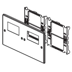 Legrand - Wiremold 4047-2RRXX 6000/4000® Series Four-Gang Overlapping Cover Two Rectangular Openings