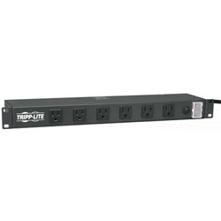 Tripp Lite RS-1215-RA 12 AC Right-Angle Outlet 15 Amp Rackmount Power Strip