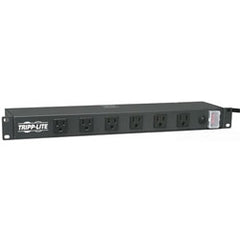 Tripp Lite RS-1215-RA 12 AC Right-Angle Outlet 15 Amp Rackmount Power Strip