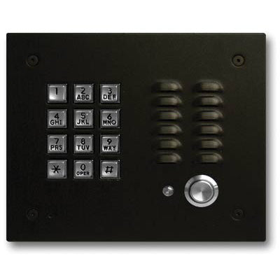 Viking K-1700-3-BN Vandal Resistant Handsfree Entry Phone with Keypad and Oil Rubbed Bronze Finish